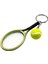 Altın Tarzı Tenis Anahtarlık Simülasyon Mini Tenis Raketi Top Anahtarlık Kolye Çanta Anahtarlık Aksesuarları Anahtar Aksesuar Teaped Kolye (Yurt Dışından) 3