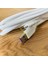 2 Metre 3 Amper Type-C Fast Hızlı Şarj ve Data Kablosu Type C Xiaomi Lg Sony Samsung Oppo Gm Uyumlu Beyaz 1