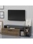 Karamel Tv Standı Antrasit Ceviz 2