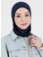 Düz Logo Hijab Hf - Premium Spor Günlük Başörtüsü Hazır Konforlu Tesettür Hijab Bone 4