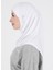 Düz Logo Hijab Hf - Premium Spor Günlük Başörtüsü Hazır Konforlu Tesettür Hijab Bone 2