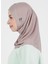Düz Logo Hijab Hf - Premium Spor Günlük Başörtüsü Hazır Konforlu Tesettür Hijab Bone 3