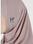 Düz Logo Hijab Hf - Premium Spor Günlük Başörtüsü Hazır Konforlu Tesettür Hijab Bone 4