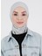 Düz Logo Hijab Hf - Premium Spor Günlük Başörtüsü Hazır Konforlu Tesettür Hijab Bone 3
