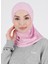 Düz Logo Hijab Hf - Premium Spor Günlük Başörtüsü Hazır Konforlu Tesettür Hijab Bone 1
