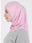 Düz Logo Hijab Hf - Premium Spor Günlük Başörtüsü Hazır Konforlu Tesettür Hijab Bone 3