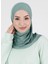 Düz Logo Hijab Hf - Premium Spor Günlük Başörtüsü Hazır Konforlu Tesettür Hijab Bone 1