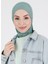 Düz Logo Hijab Hf - Premium Spor Günlük Başörtüsü Hazır Konforlu Tesettür Hijab Bone 4
