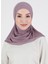 Düz Logo Hijab Hf - Premium Spor Günlük Başörtüsü Hazır Konforlu Tesettür Hijab Bone 1