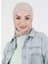 Düz Logo Hijab Hf - Premium Spor Günlük Başörtüsü Hazır Konforlu Tesettür Hijab Bone 4