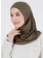 Düz Logo Hijab Hf - Premium Spor Günlük Başörtüsü Hazır Konforlu Tesettür Hijab Bone 1