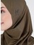 Düz Logo Hijab Hf - Premium Spor Günlük Başörtüsü Hazır Konforlu Tesettür Hijab Bone 4