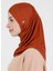Düz Logo Hijab Hf - Premium Spor Günlük Başörtüsü Hazır Konforlu Tesettür Hijab Bone 3