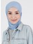 Düz Logo Hijab Hf - Premium Spor Günlük Başörtüsü Hazır Konforlu Tesettür Hijab Bone 2