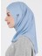 Düz Logo Hijab Hf - Premium Spor Günlük Başörtüsü Hazır Konforlu Tesettür Hijab Bone 3