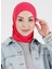 Düz Logo Hijab Hf - Premium Spor Günlük Başörtüsü Hazır Konforlu Tesettür Hijab Bone 4