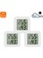 Beyaz Stil 1 Adet Mini Dijital Termometre LCD Kapalı Oda Sıcaklığı Higrometre Sıcaklık Nem Ölçer Sensörü Ölçer Hava Istasyonu (Yurt Dışından) 4