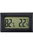 F Tarzı Mini LCD Termo-Higrometre Kapalı Dijital Sıcaklık Termostat Sensörü Nem Ölçer Mini Termometre Dijital Termometre (Yurt Dışından) 1