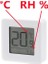 No.8 Tarzı Mini Termometre Higrometre Ölçer LCD Dijital Sıcaklık Higrometre Sensörü Ölçer Kapalı Oda Elektronik Ev Termometreleri (Yurt Dışından) 1