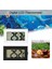 Siyah Stil Mini Dijital LCD Oto Araba Pet Balık Tankı Kapalı Uygun Sıcaklık Sensörü Elektronik Termometre Ölçer Termostat (Yurt Dışından) 3