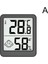 Siyah Stil LCD Dijital Termometre Higrometre Kapalı Oda Elektronik Sıcaklık Nem Ölçer Sensör Ölçer Hava Istasyonu (Yurt Dışından) 1