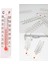 8.5cmx1.5cm Stil Yeni Tasarım Minyatür Kağıt Karton Termometre Kapalı Açık Bahçe Ev Garaj Ofis Odası Sıcaklık Ölçüm Aracı (Yurt Dışından) 2