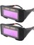 Oumery 2x Otomatik Fotoelektrik Kaynak Gözlükleri Güneş Enerjili Otomatik Kararan Kaynak Maskesi Kask Göz Gözlüğü Kaynak Camı (Yurt Dışından) 3