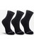 Artengo Tenis Çorabı - Yüksek Konç - Unisex - 3 Çift - Siyah - RS 100 1