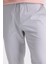 Gri Comfort Fit Beli Lastikli Jogger Pantolon 3