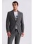 Haki Slim Fit Sivri Yaka Spor Takım Elbise 2