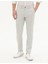 Erkek Gri Slim Fit Beli Lastikli Kanvas Pantolon 50288508-VR024 2