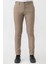 White Stone Arbon P1014 Slim Fit Pamuklu Likralı Kupon Pantolon Bej 1