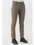 Bern J2425 Normal Fit Pamuklu Likralı 5 Cep Jean Pantolon Kahve 2