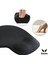 Bilek Destekli Mousepad Ergonomik Kaymaz Taban Siyah Mousepad - Oval 3