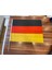 10 Ad. Almanya Sopalı Bayrak 50X70 - Germany Stick Flag 50X70 - Deutschland-Flaggen Auf STÖCKEN50X70 1