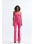 Kemer Detaylı Ottoman Pantolon | PNT34753 Pembe 5