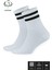 Kral Socks Erkek - Kadın Çizgili Kolej Tenis Çorabı Pamuklu Terletmez Çorap 3