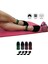 4 Çift Pamuklu Renkli Kaymaz Taban Silikon Baskılı Yoga Fitness Pilates Ve Aktivite Kadın Çorabı 2