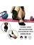4 Çift Pamuklu Renkli Kaymaz Taban Silikon Baskılı Yoga Fitness Pilates Ve Aktivite Kadın Çorabı 3