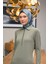 Harmony Collection Soft Eşarp Gri Lacivert 1176-08 2