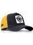V1 Trucker Ayı - 6 Kod Logolu Unisex Koyu Antrasit-Sarı Şapka (Cap) 1