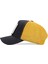 V1 Trucker Ayı - 6 Kod Logolu Unisex Koyu Antrasit-Sarı Şapka (Cap) 3
