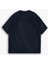 Erkek Yazlık Bisiklet Yaka Oversize Çift Katman Cepli T-Shirt Siyah 4