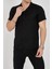 Erkek Slim Fit Polycotton Kısa Kol Gömlek 4