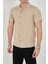 Erkek Slim Fit Polycotton Kısa Kol Gömlek 2