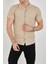 Erkek Slim Fit Polycotton Kısa Kol Gömlek 4