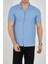 Erkek Slim Fit Polycotton Kısa Kol Gömlek 1