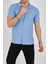 Erkek Slim Fit Polycotton Kısa Kol Gömlek 3