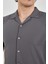 Erkek Slim Fit Polycotton Kısa Kol Gömlek 5