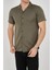 Erkek Slim Fit Polycotton Kısa Kol Gömlek 2